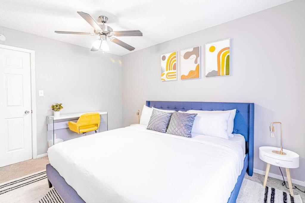 Central 1Br King Bed Suites, Close To Downtown & Domain Austin Bagian luar foto