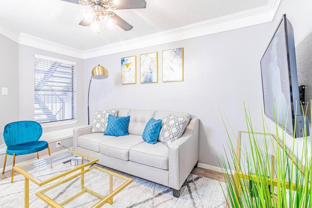 Central 1Br King Bed Suites, Close To Downtown & Domain Austin Bagian luar foto